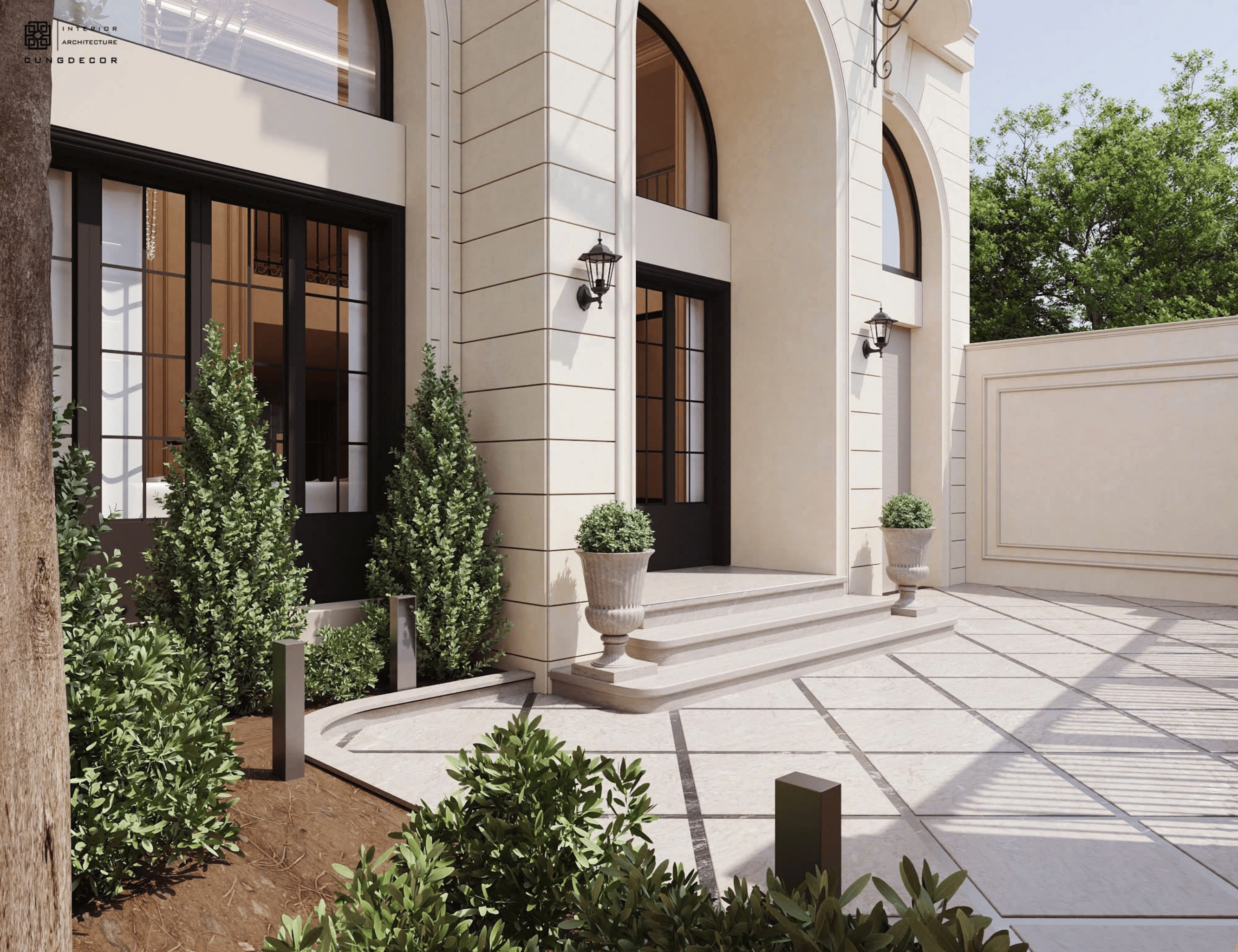 Nhà phố hiện đại